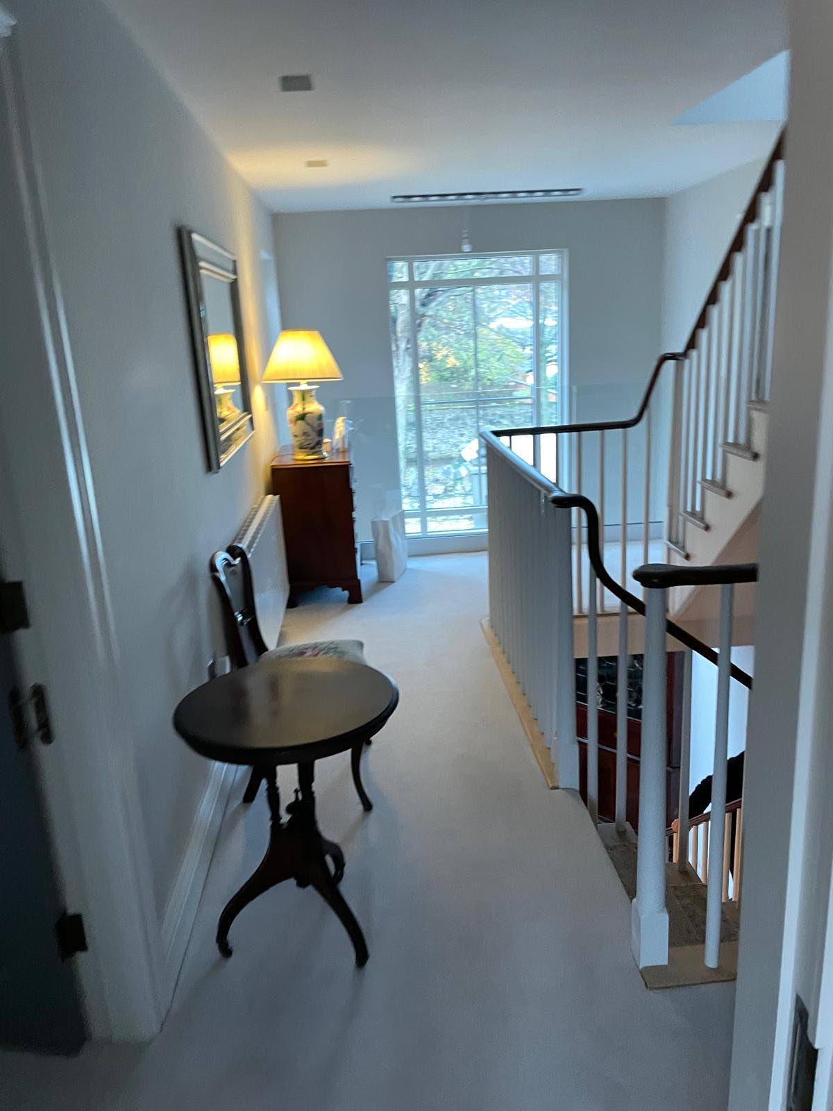 Restored staircase and landing