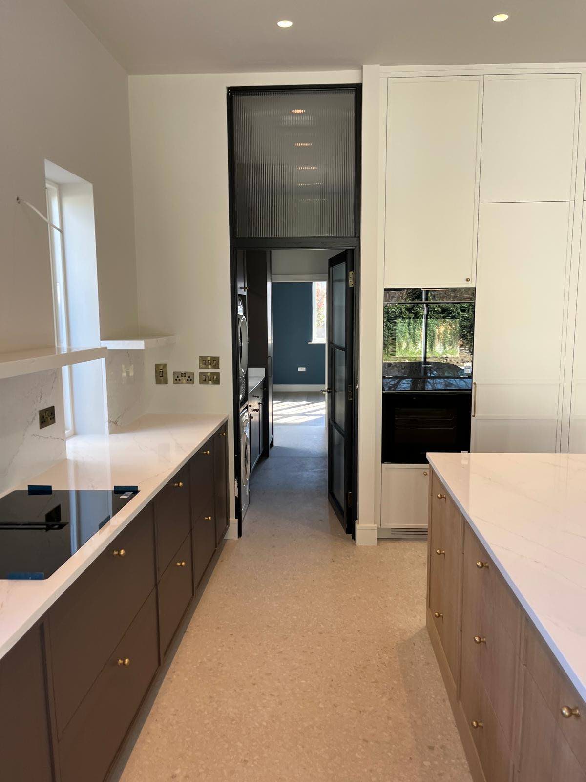 Utility and pantry run off the main kitchen